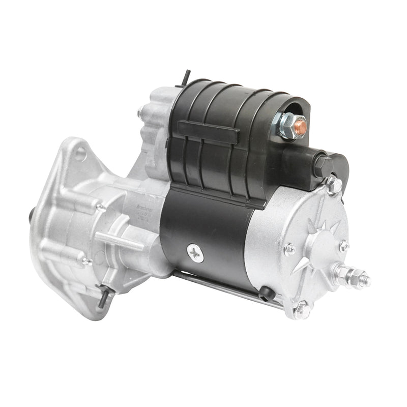 Motorino di avviamento 12V, 2,8 kW per Massey Ferguson, Perkins; codici OEM: 1680064M1, 1680065M1, 1680065M3, 1903119M91, 26264R, 3597426R2, 3930505R1, 535388M91, 579395M91, 887057R2, 123708106