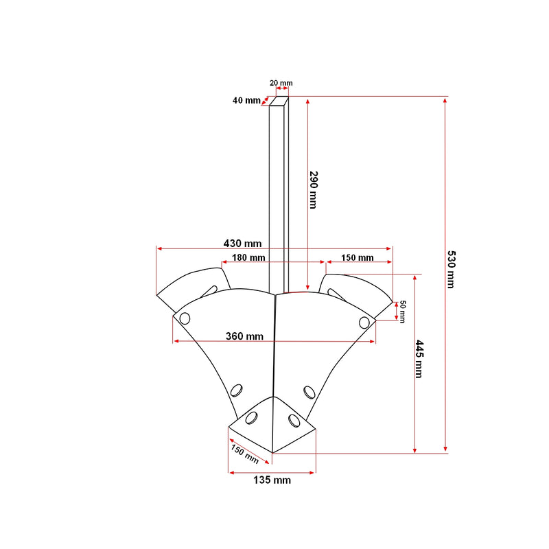 Rincalzatore assemblato di qualità superiore, 7,5 kg