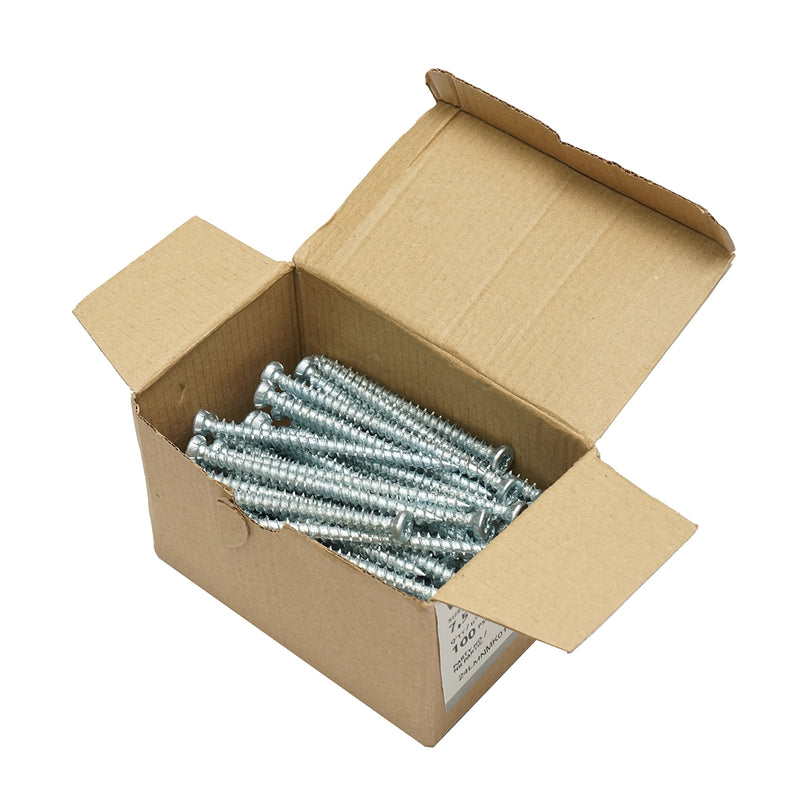 Vite di fissaggio per serramenti 7,5x92 mm, Torx TX30, acciaio zincato, 100 pz/scatola