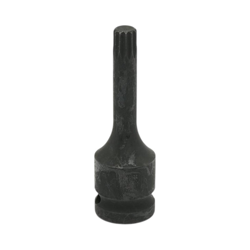 Bussola con inserto Spline M10 per avvitatori a impulsi, 78 mm, attacco 1/2", Cr-Mo Breckner Germany