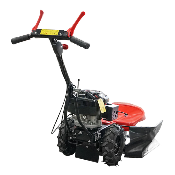 Motofalciatrice rotativa con motore da 196cc, 3 kW, larghezza di lavoro 580mm, 4 lame, MOTOFALCIATRICI CON LAME ROTANTI Breckner Germany