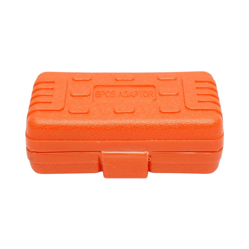 Set da 6 pezzi di adattatori/riduttori a cricchetto in acciaio Cr-V (attacco quadro da 1/4", 3/8", 1/2", 3/4") Breckner Germany