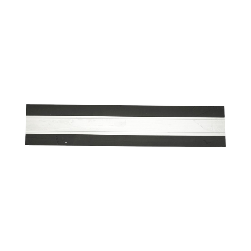 Staffa di montaggio a profilo a H (385x35 mm) con viti e guarnizione in EPDM per sistemi di montaggio di pannelli solari fotovoltaici (Sistema B, 24 mm).