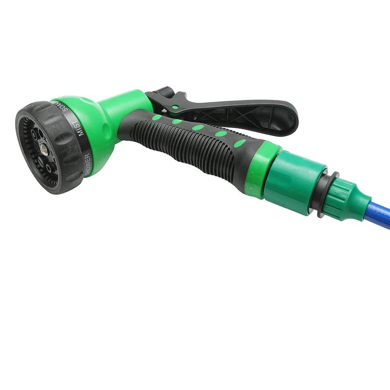 Rullo avvolgitubo automatico da 19 m con pistola regolabile a 9 funzioni