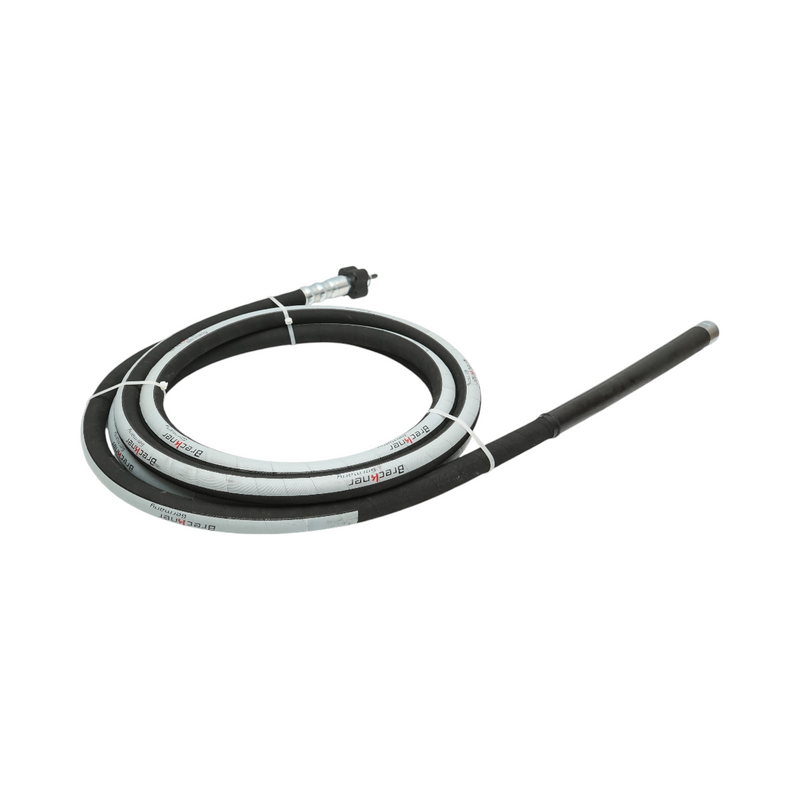 Albero flessibile da 7 m per vibratore per calcestruzzo (testa da 38/48 mm) Breckner Germany