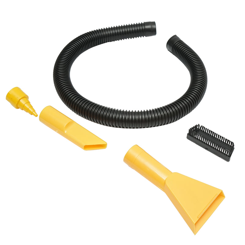 Aspirapolvere per solidi e liquidi, alimentazione tramite presa auto a 12 V, potenza 60 W.