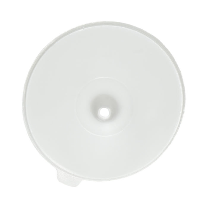 Imbuto in plastica 120mm bianco