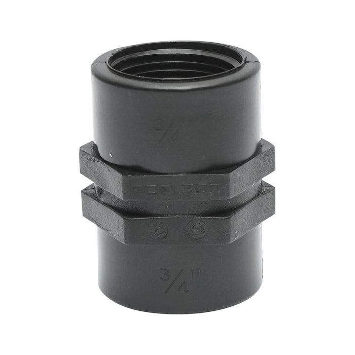 Nipplo 3/4" X 3/4", PN10 per sistemi di irrigazione Nipplo con filettatura interna 3/4" X 3/4"