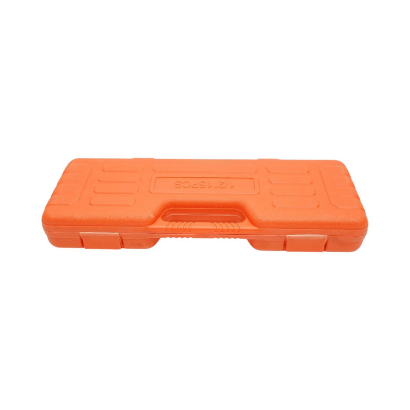 Set di 15 bussole a impatto lunghe, 10–32 mm, attacco 1/2", Cr-Mo Breckner Germany