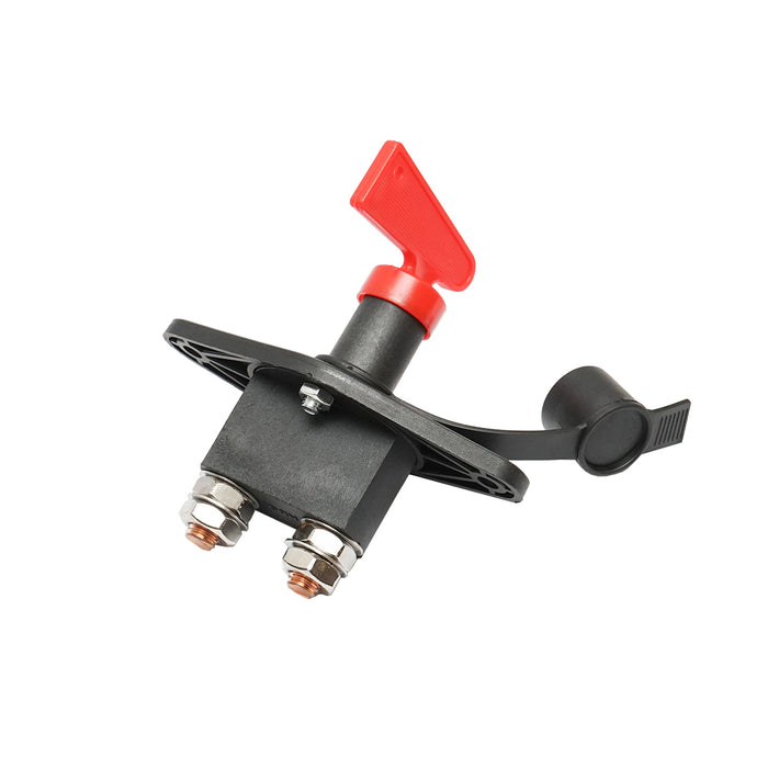 Contatto generale 12/24V connettore in rame M10, chiave in plastica con protezione, distanza di serraggio 100mm Breckner Germany