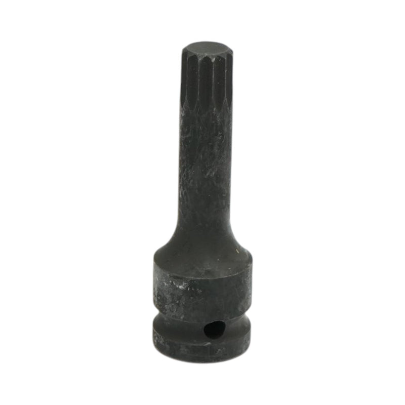 Bussola a inserto XZN (Spline) per avvitatori a impulsi M14, 78 mm, attacco quadro 1/2", Cr-Mo Breckner Germany