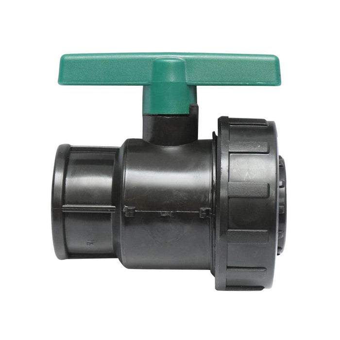 Valvola A Sfera PN10, 1-1/2" X 1-1/2" per sistemi di irrigazione a goccia, Rubinetto per Tubi di irrigazione a Goccia