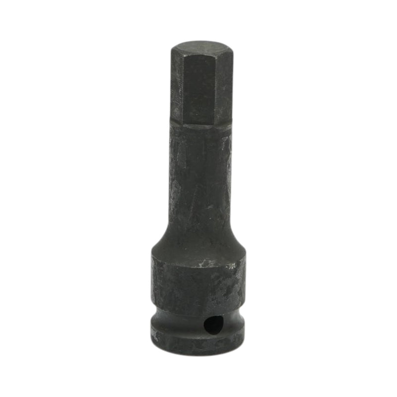 Bussola a impatto con inserto esagonale H14, 78 mm, attacco quadro da 1/2", Cr-Mo Breckner Germany