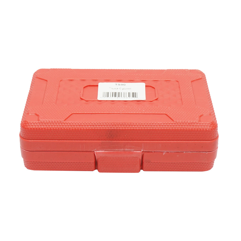 Set da 6 pezzi di adattatori per bussole a impulsi per cricchetti, con attacchi quadri da 1/4", 3/8", 1/2" e 3/4".
