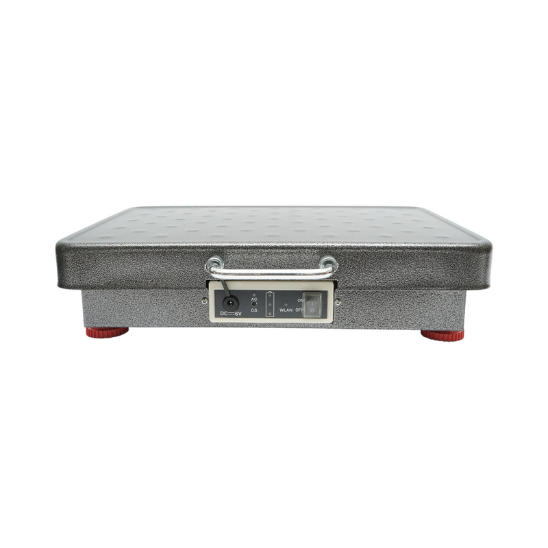 Bilancia elettronica a piattaforma wireless (200 kg) con display WiFi, pedana 320x420 mm