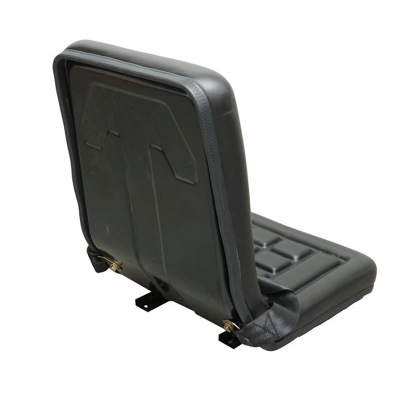 Sedile universale con cintura di sicurezza per trattori, macchinari e carrelli elevatori.