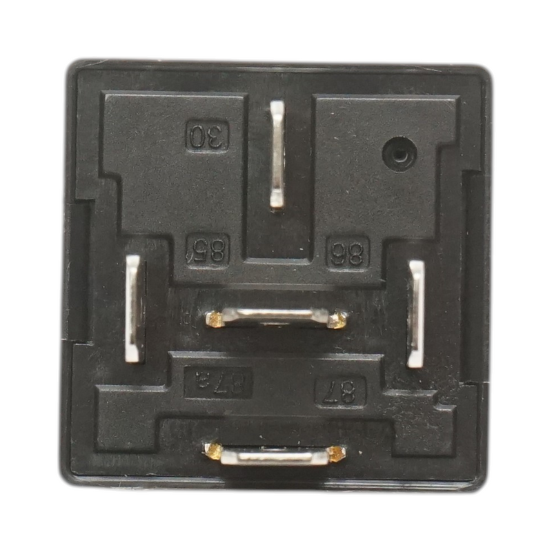 Relè auto universale a 5 pin, 12V/30A, 26x26x23 mm