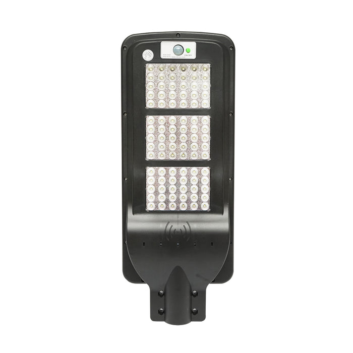 Lampada solare illuminazione stradale a LED 70W, 6500K, IP65 con pannello solare, sensore di movimento