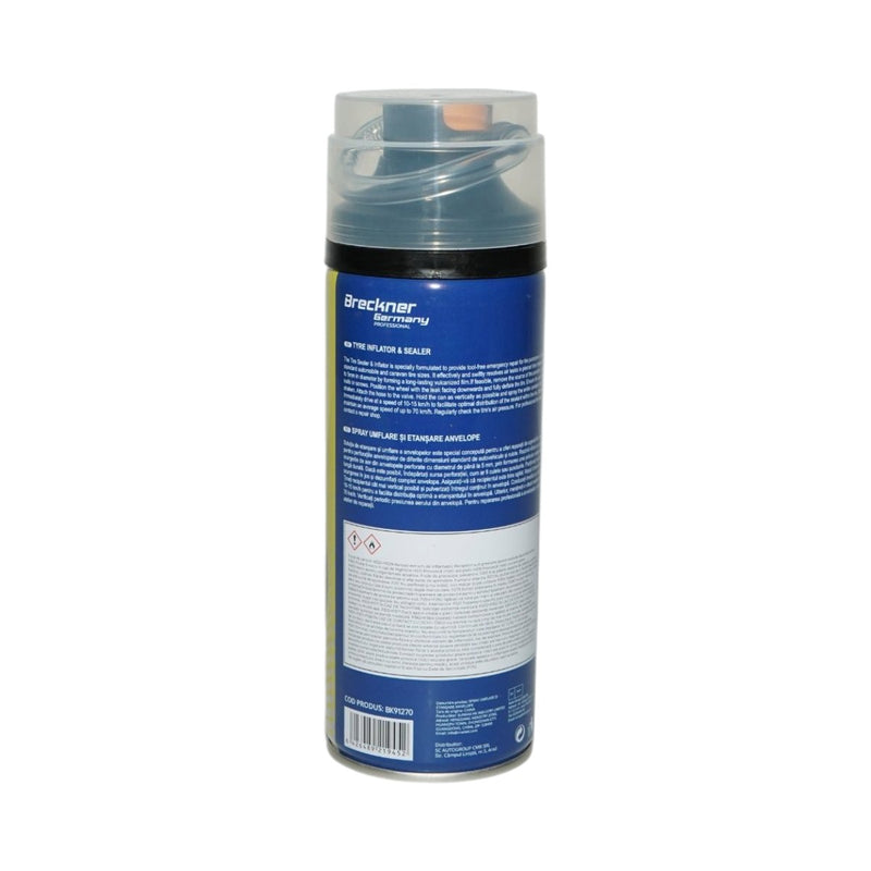 Spray gonfia e sigilla pneumatici 450 ml Breckner Germany