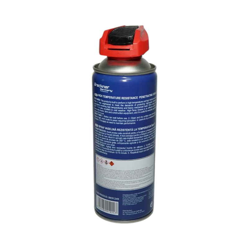 Spray vaselina resistente alle alte temperature 450 ml Breckner Germany