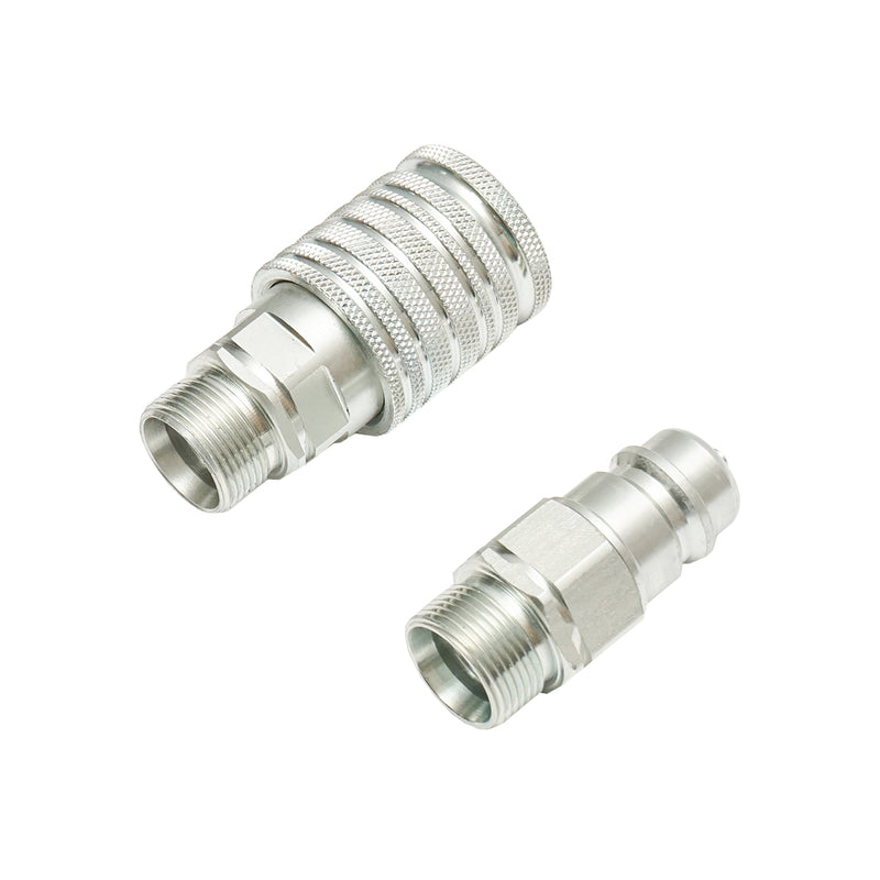 Valvola di intercettazione conica M24x1,5 mm maschio-femmina con filetto esterno Breckner Germany