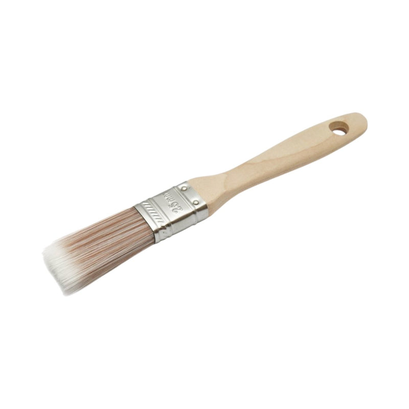 Set di 3 pennelli piatti (25 mm, 38 mm, 50 mm), setole in PET, manico in legno Breckner Germany