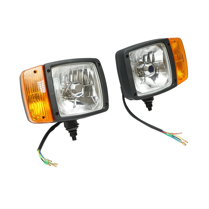 Set di fari anteriori con indicatori di direzione destro e sinistro 24V HR-A-023 Breckner Germany