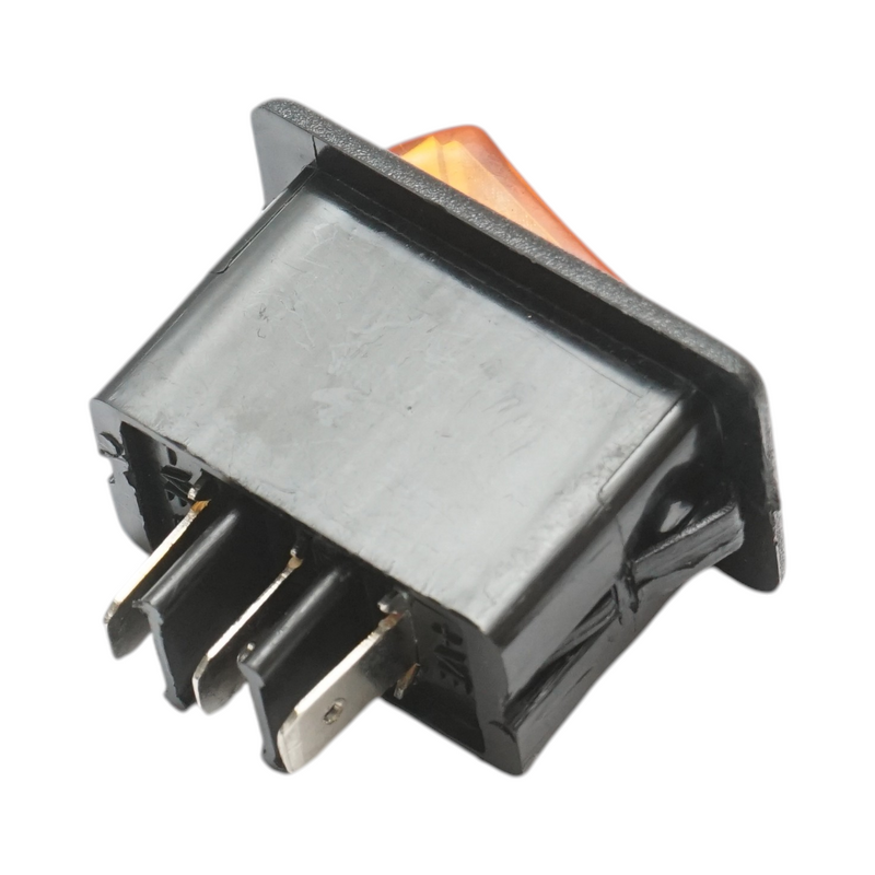 Interruttore luci universale a 3 pin (arancione) Breckner Germany