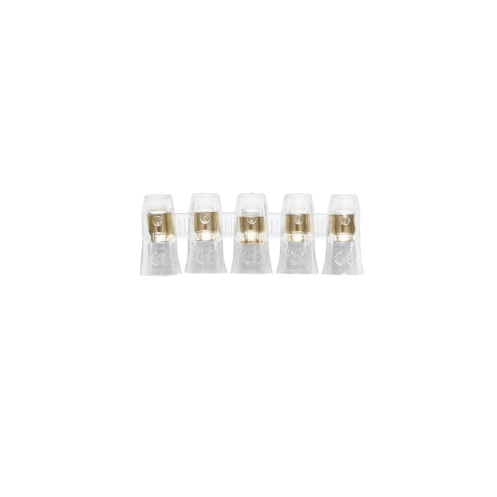 Morsettiera 24A 450V, 5 poli 2,5mm Leader
