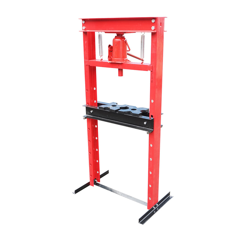 Pressa idraulica 30T, apertura regolabile 50-1050mm, corsa pistone 0-154mm