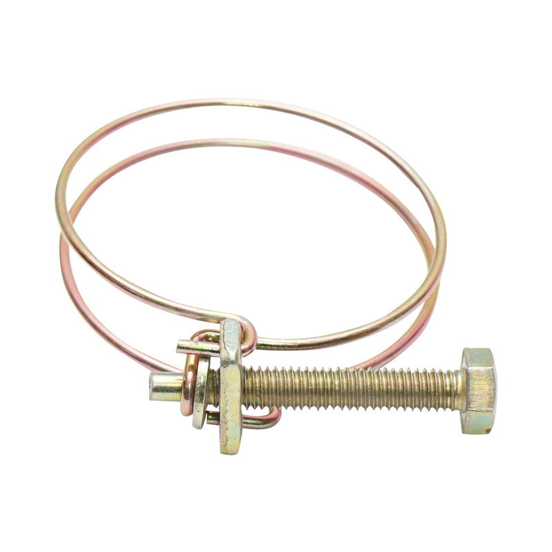 Fascetta stringicavo 43-48mm con vite M6x50mm per tubo flessibile Breckner Germany