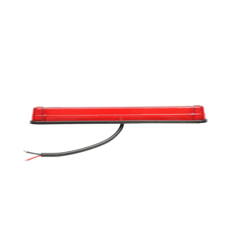 Luce di ingombro laterale LED NEON 12-24V rossa slim 235x26,5x21 mm Breckner Germany