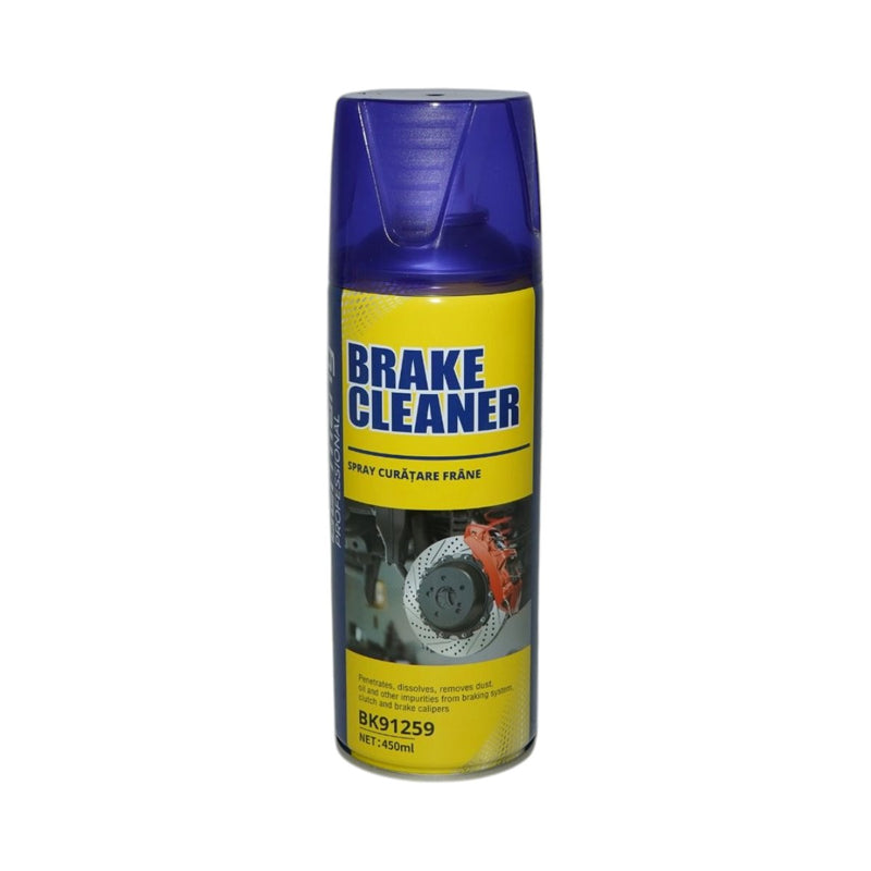 Kit manutenzione sistema frenante con spray pulitore freni, pasta antigrippante, lubrificante per alte temperature e grasso per pinze freno. Breckner Germany