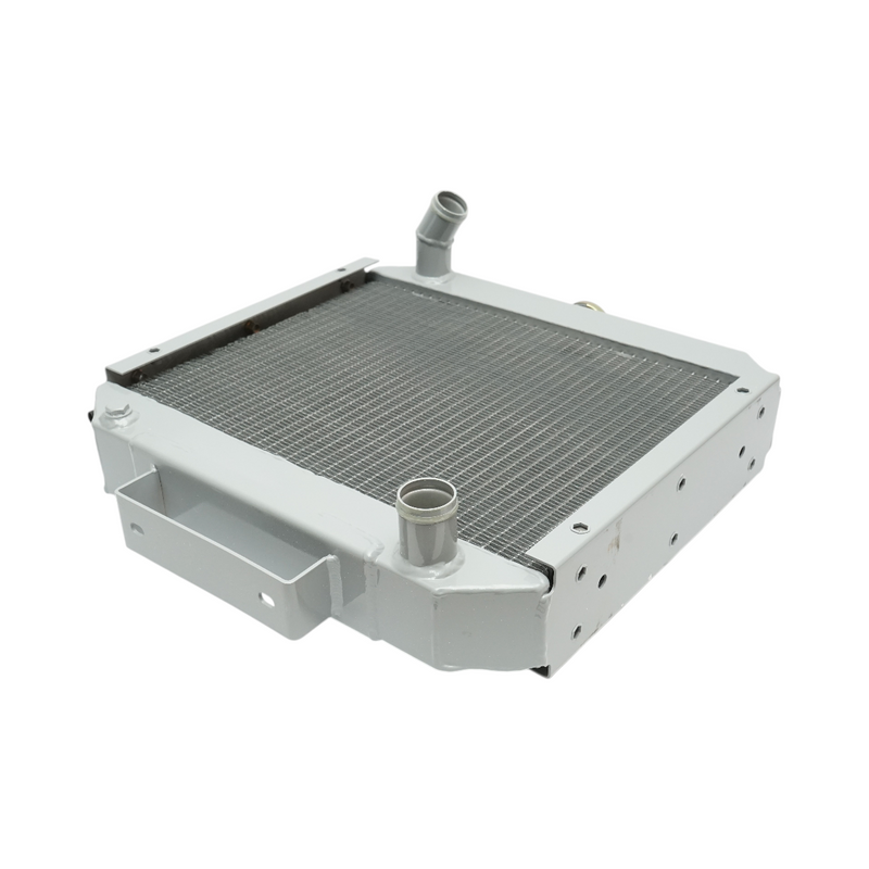 Radiatore di raffreddamento acqua per minipala caricatrice frontale Case IH 1825, 1825B, dimensioni 460,4 × 469,9 mm, codice OEM 109612A2.