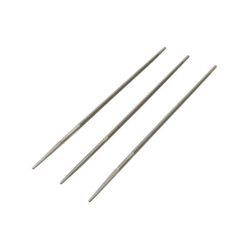 Set di 3 lime tonde per affilatura motoseghe 4,8x200 mm Breckner Germany