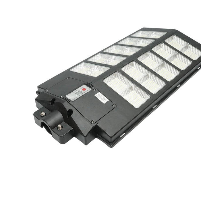 Lampada solare LED 400W Illuminazione stradale 6500K con pannello solare, telecomando, sensore di movimento