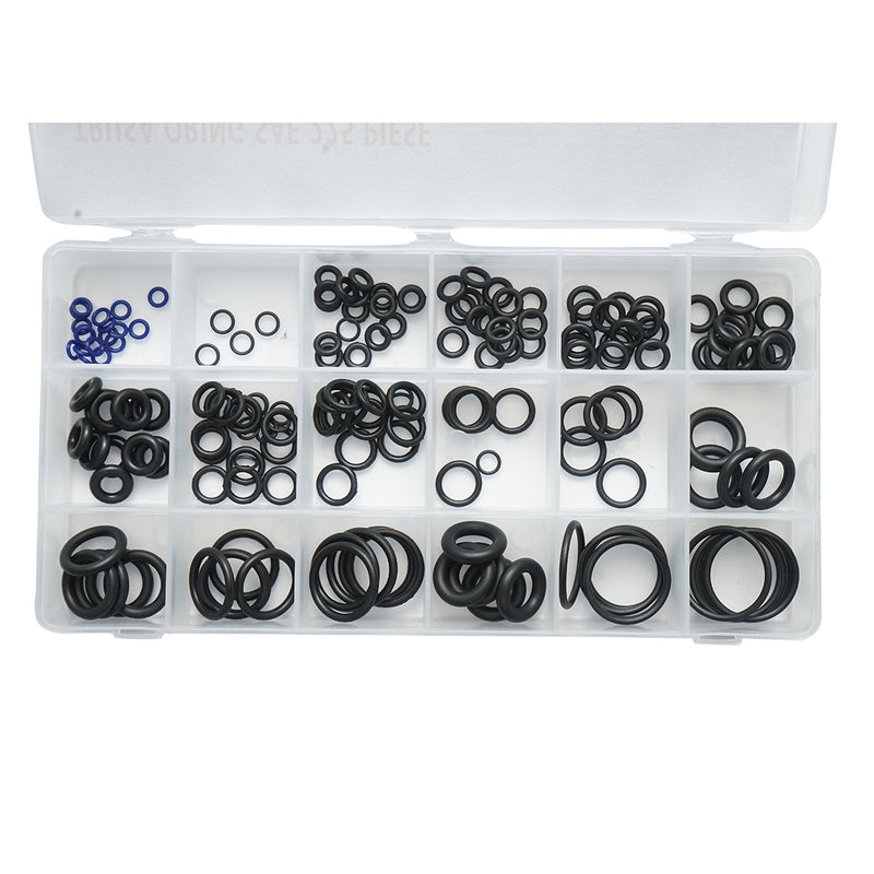 Kit di O-ring metrici e SAE da 225 pezzi