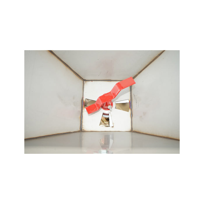 Spandiconcime FLS400 con tramoggia da 400 kg Distributore di fertilizzanti in acciaio inox con cardano incluso e tramoggia da 400 Kg