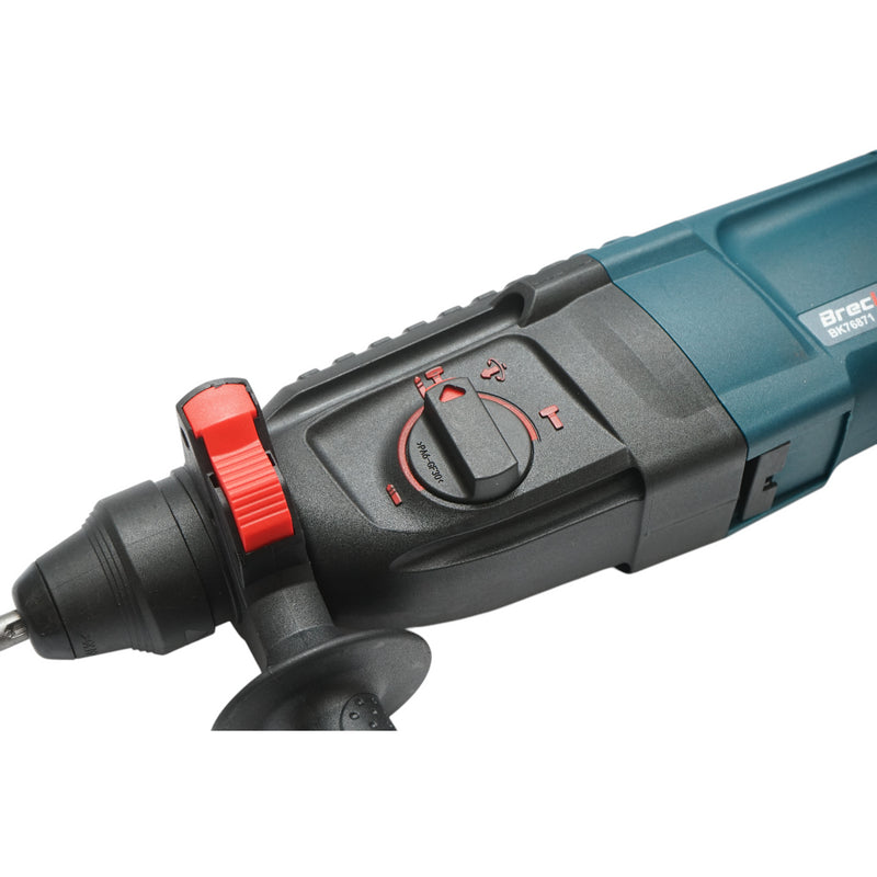 Martello tassellatore (rotopercussore) – 800 W Energia d’impatto: 3 Joule Mandrino: SDS Plus Diametro massimo foratura: 26 mm Breckner Germany