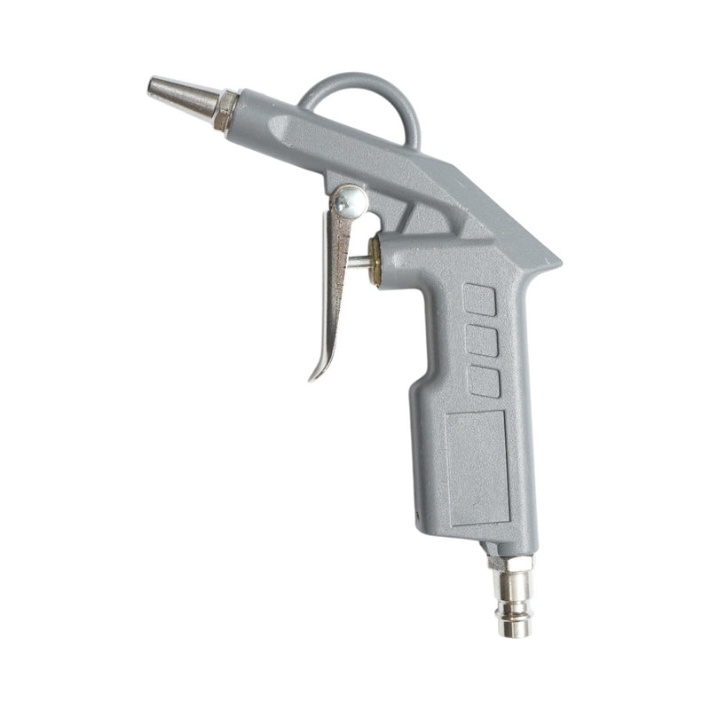 Set di aria compressa da 6 pezzi con tubo a spirale da 5 m, pistola gonfiatrice, soffiatore d'aria, ago per sfere e adattatori