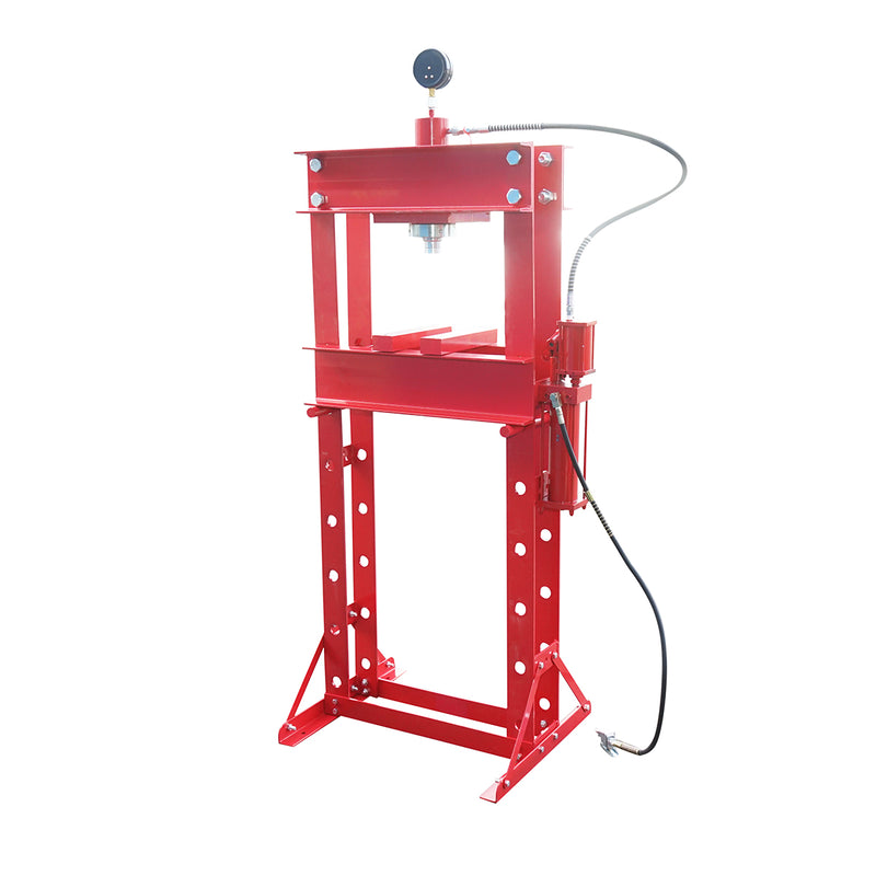 Pressa idraulica 30T, apertura regolabile 0-820mm, corsa pistone 0-160mm