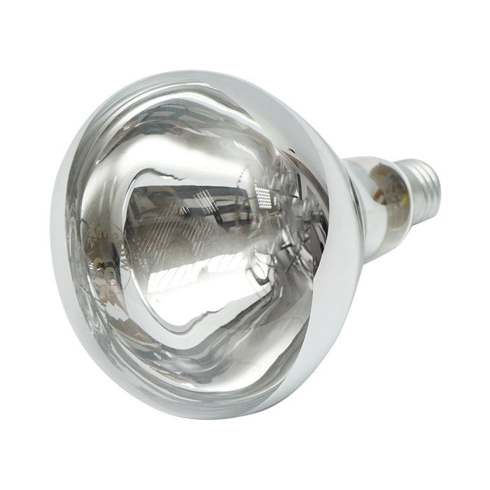 Lampadina riscaldante a infrarossi per pulcini e animali, E27, 250W, 230V.
