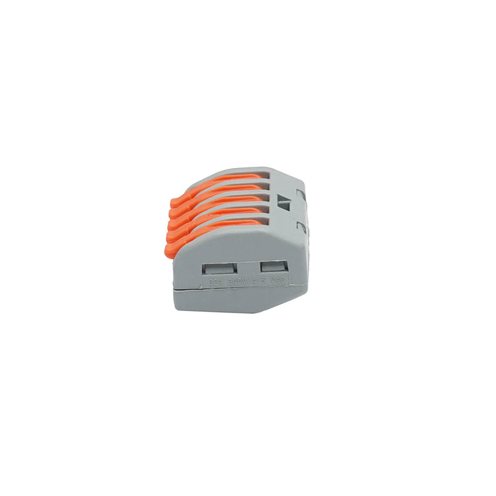 Connettore rapido per cavo 32A 415V AC, 5 poli 0,5-4mm Leader