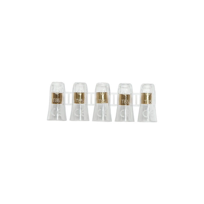 Morsetto per corda 32A 450V, 5 poli 4mm Leader