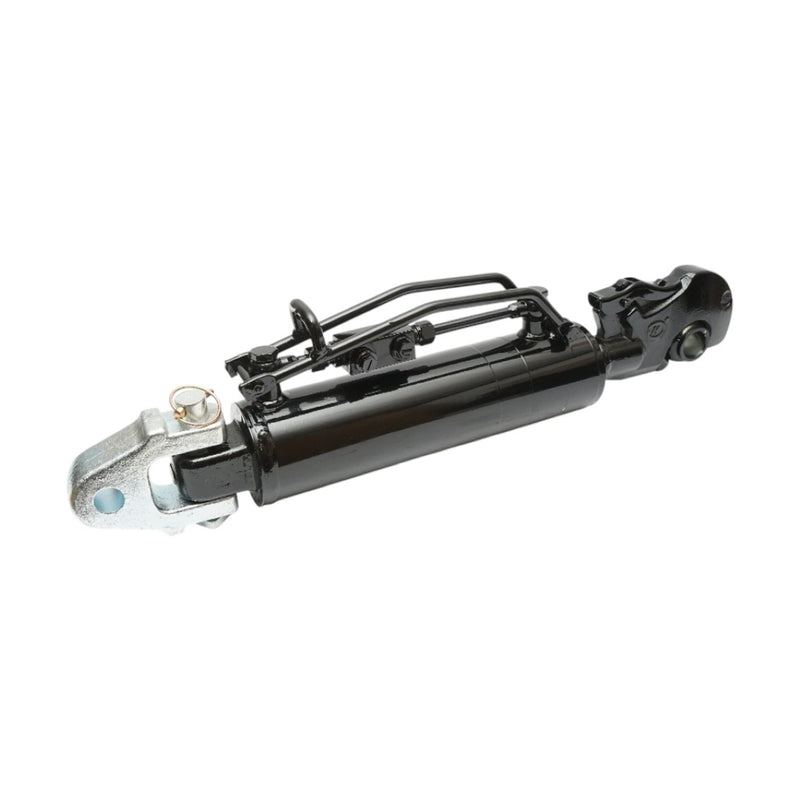 Terzo punto idraulico regolabile 666–906 mm, categoria 3–2, attacco rapido, corsa 240 mm, perni 32/25,4 mm, stelo 50 mm.