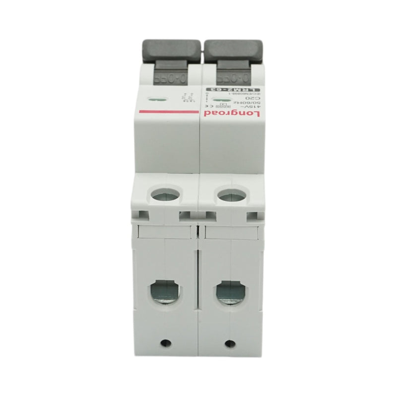 Fusibile automatico MCB 2P 20A 415VAC Longroad