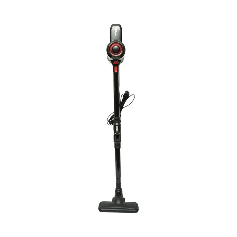 Aspirapolvere verticale 2 in 1 con filo, 600 W, 220 V, potenza di aspirazione 15 kPa, contenitore della polvere da 0,5 L, filtro HEPA, tecnologia ciclonica, funzione Flex Force Breckner Germany