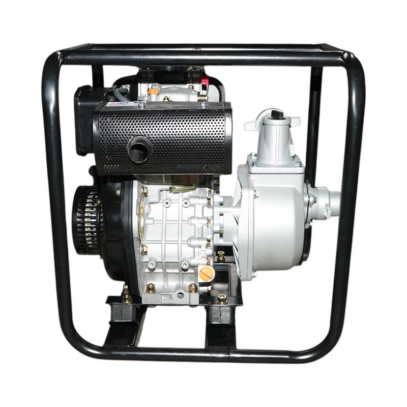 Motopompa diesel da 5 CV, 2 pollici, portata 36 m³/h, profondità di aspirazione 8 m, prevalenza 25 m Breckner Germany