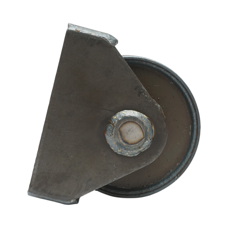 Rullo per container scarrabili, 160x160 mm, supporto da saldare, acciaio grezzo