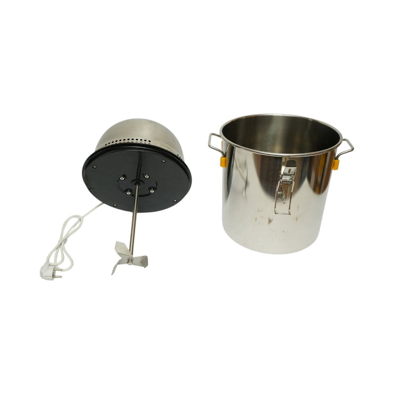 Burrificatrice elettrica professionale 300W, 220V, contenitore inox 20L, lama passata pomodoro inclusa